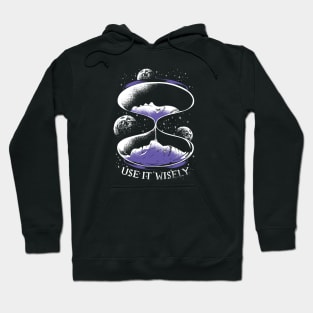 Use It Wisely Space Hourglass Hoodie